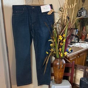 Duluth Trading Co Men's Dark Blue Straight Jeans